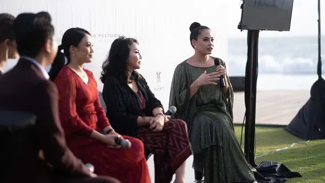 Memulai Tahun Baru dengan Fusion Fashion Bali 2023 di Seminyak.  foto: istimewa