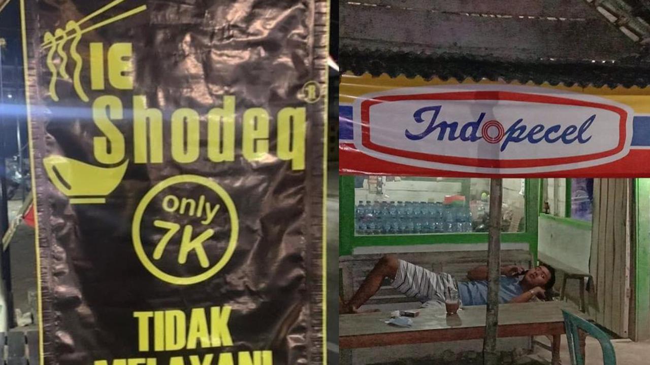 Kreatif, 7 Spanduk Warung Nyeleneh Ini Bikin Ngakak