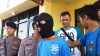 Wahyu Adam, tersangka pembunuhan satu keluarga di Cianjur, Jawa Barat. (Liputan6.com/Achmad Sudarno)