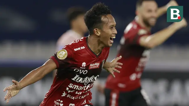Foto: M. Rahmat Cetak Gol Tunggal Kemenangan Bali United atas Persik Kediri, sekaligus Gol Pertama di BRI Liga 1 2021 / 2022