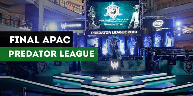 VIDEO: Final Asia Pacific Predator League 2019 Dimulai