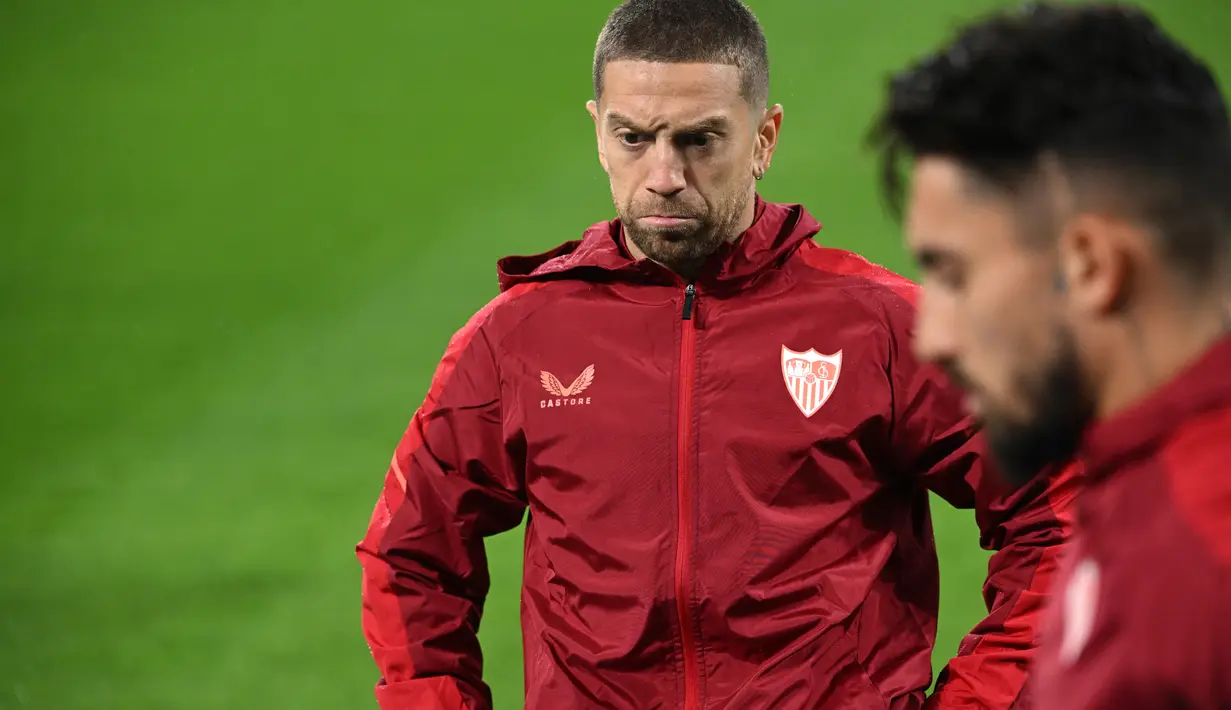 Menurut laporan media Spanyol, Relevo, tes dilakukan dalam sesi latihan Sevilla, tempat Gomez bermain hingga akhir musim 2022-2023. (Ina FASSBENDER / AFP)