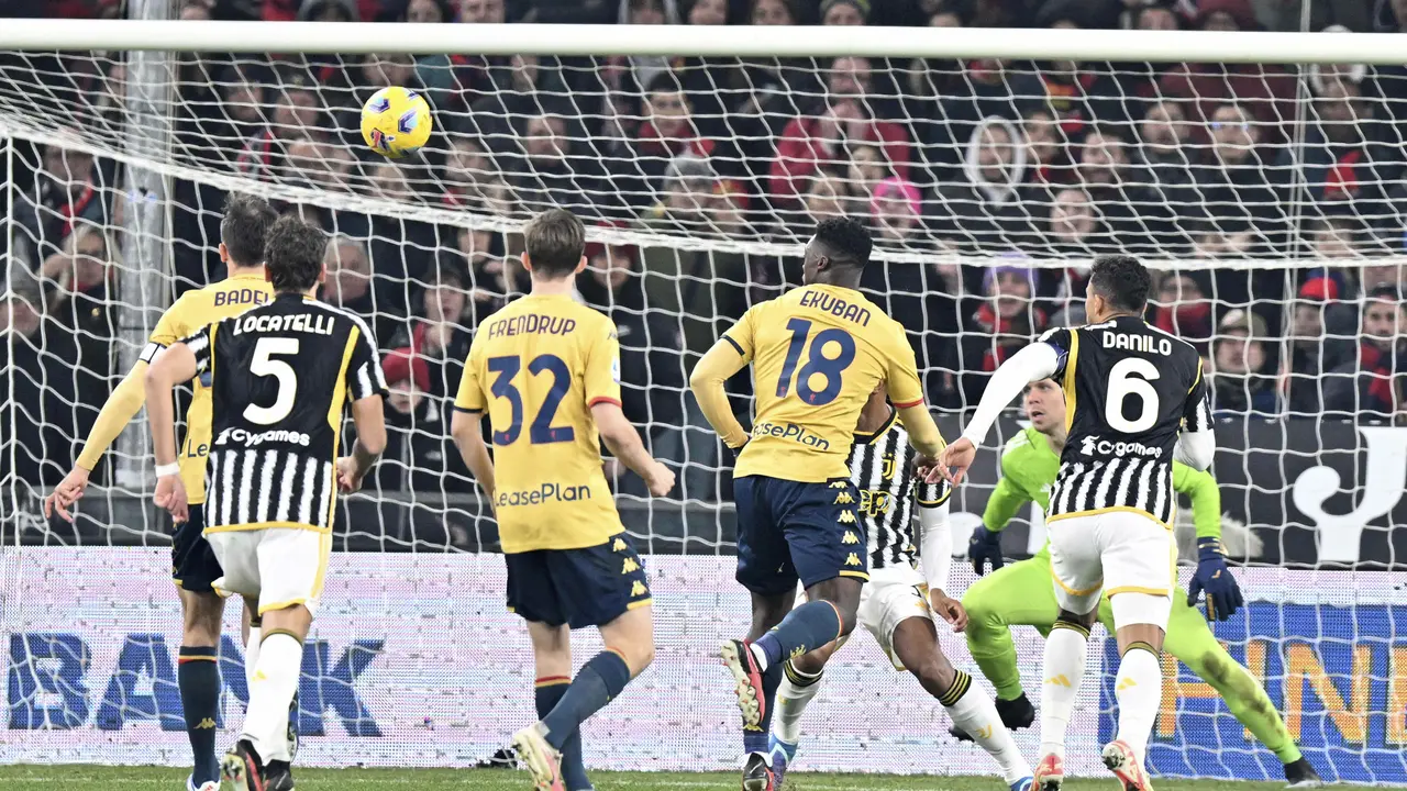 Genoa mampu menahan imbang Juventus di lanjutan Liga Italia