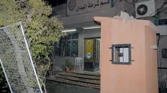 Kondisi kantor polisi di kawasan Midan, Ibu kota Damaskus yang hancur setelah seorang gadis muda meledakkan bom bunuh diri di Suriah, 16 Desember 2016. Diperkirakan gadis tersebut berusia 9 Tahun. (SANA/Handout via Reuters)