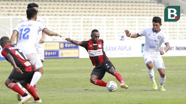 BRI Liga 1 2021: Persipura Jayapura vs Arema FC