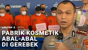 Pabrik Kosmetik Abal-Abal Digerebek