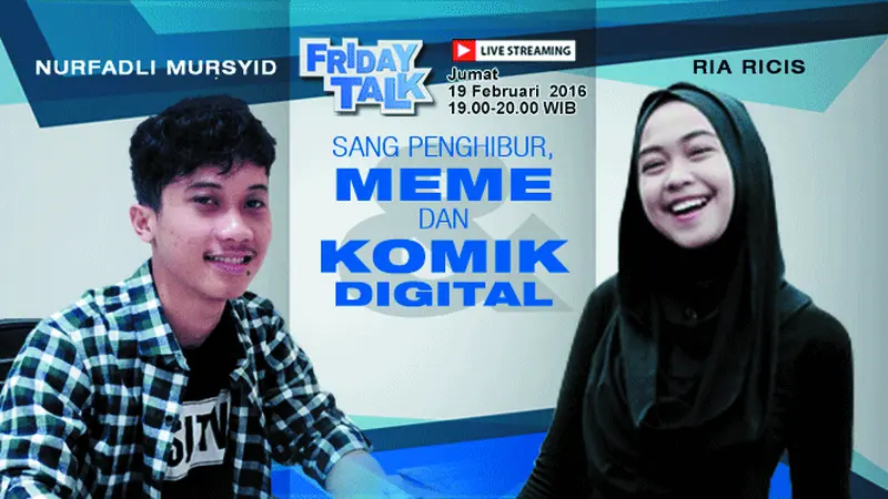 Yuk Saksikan Live Streaming Soal "Meme dan Komik Digital' 