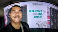 Perjalanan saya, Hery Kurniawan, sebagai jurnalis KLY Sports yang meliput Piala Dunia 2026 di Amerika Serikat, memasuki horizon baru. Bandara John F. Kennedy (JFK) jadi tempat pertama saya menginjakkan kaki di Negeri Paman Sam. (Bola.com/Hery Kurniawan)