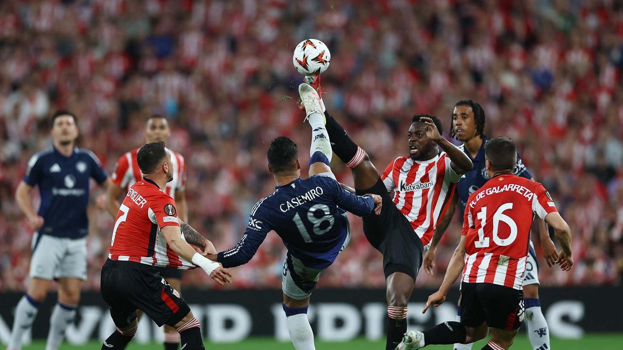 FOTO: Hajar Athletic Bilbao, MU Berpeluang Besar Lolos ke Final Liga Erpa 2024/2025
