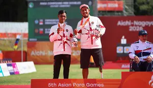 Sejarah Baru Para Panahan Indonesia di Asian Para Games 2026, Ken Swagumilang dan Arif Firmansyah Raih Perak