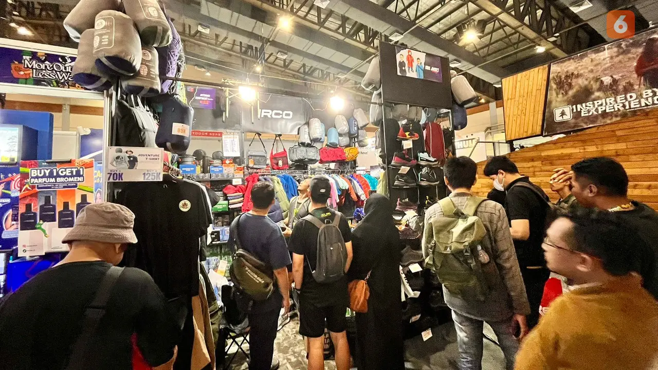 Antusiasme pengunjung Indofest 2024 terlihat sejak pada hari pertama, Kamis (4/7/2024). (Dok: Liputan6.com/dyah)