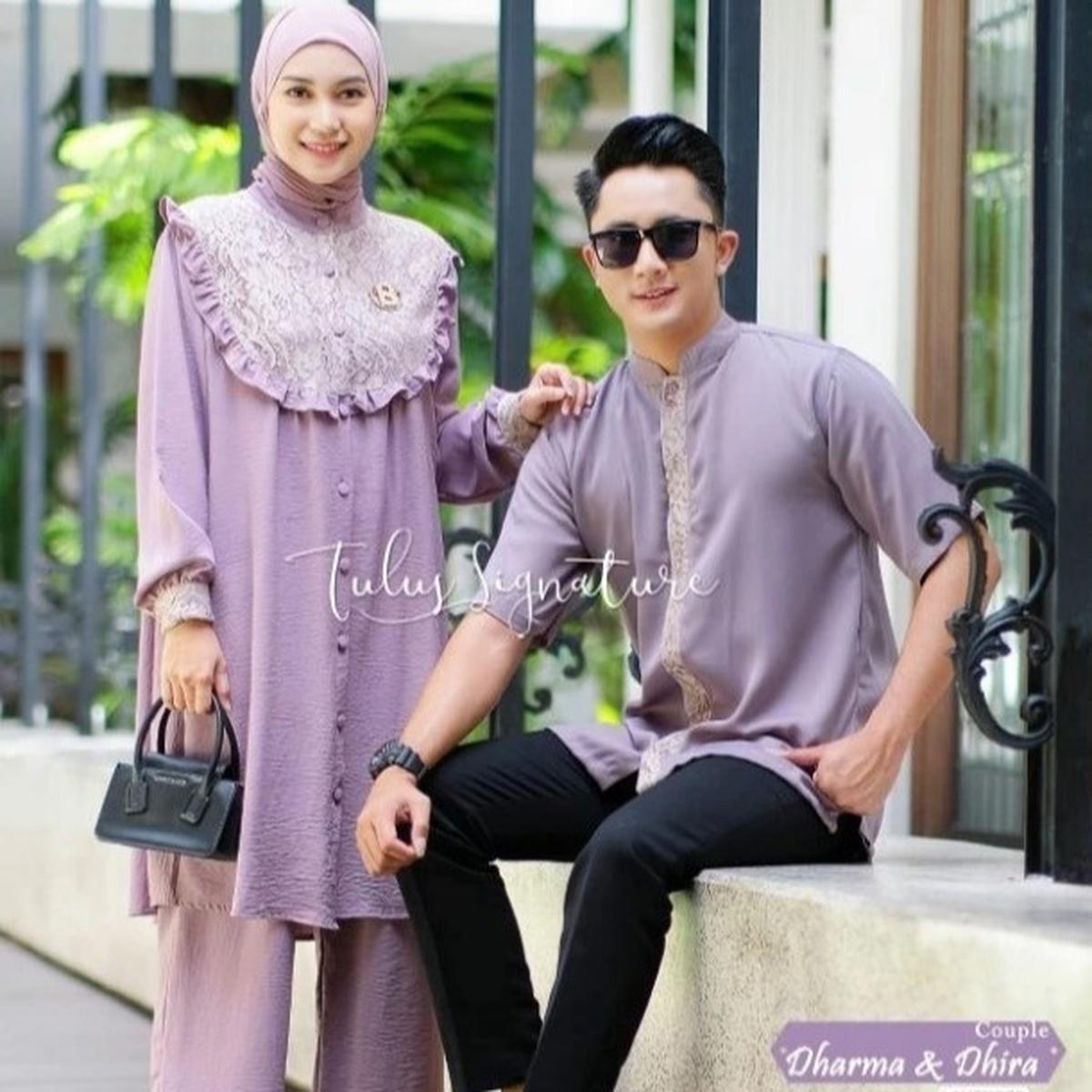 Rekomendasi Baju Couple Lebaran 2025