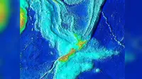 Benua baru bernama Zealandia (National Oceanic and Atmospheric Administration)
