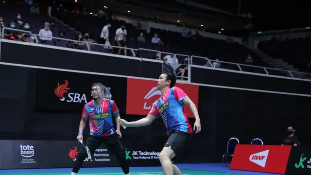 Singapura Open 2022 - Hendra Setiawan/Mohammad Ahsan - Leo Rolly Carnando/Daniel Marthin