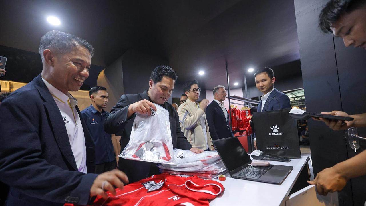 FOTO: Kelme Luncurkan Jersey Baru Timnas Indonesia