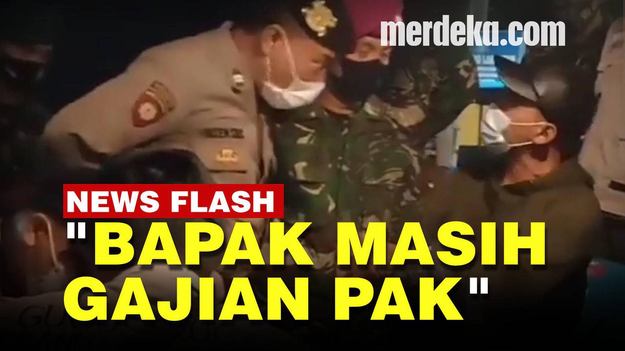 VIDEO: Dimarahi Polisi, Penjual Kopi Ngaku Cuma Cari Makan Tak Jual Narkoba