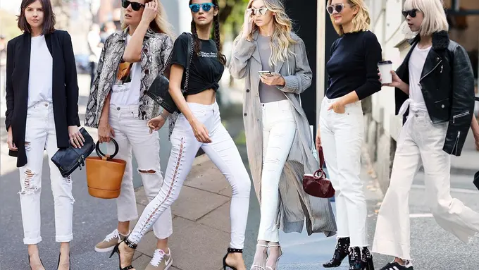 [Bintang] Jeans Putih