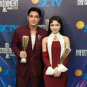Infotainment Awards 2026: Sandrina Michelle - Junior Roberts Dinobatkan Jadi Pasangan Favorit