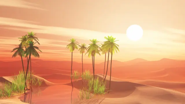 Background Keren 3D