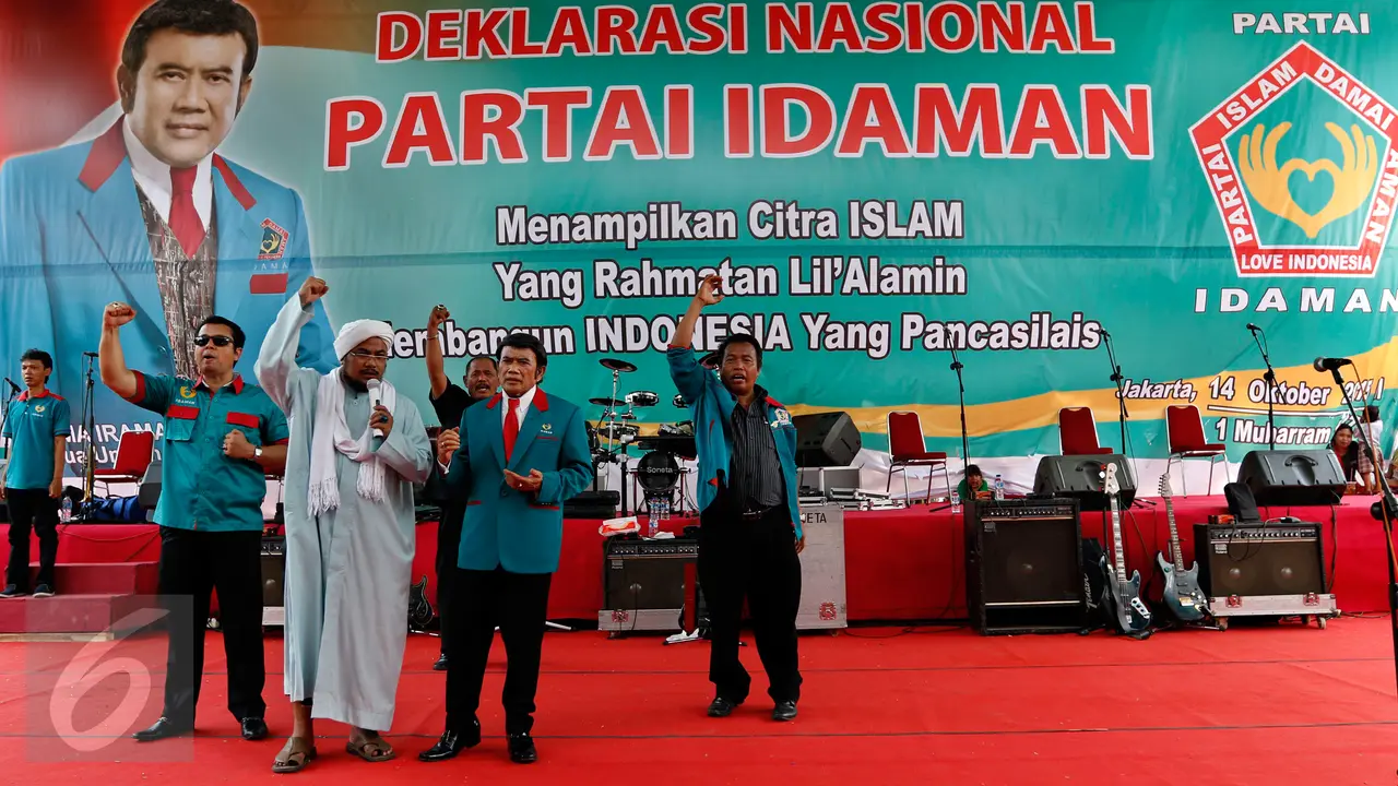 20151014-Tahun Baru Islam, Raja Dangdut Deklarasikan Partai Idaman-Jakarta
