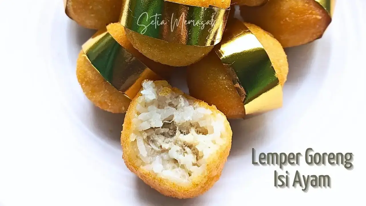 Lemper Goreng Isi Ayam