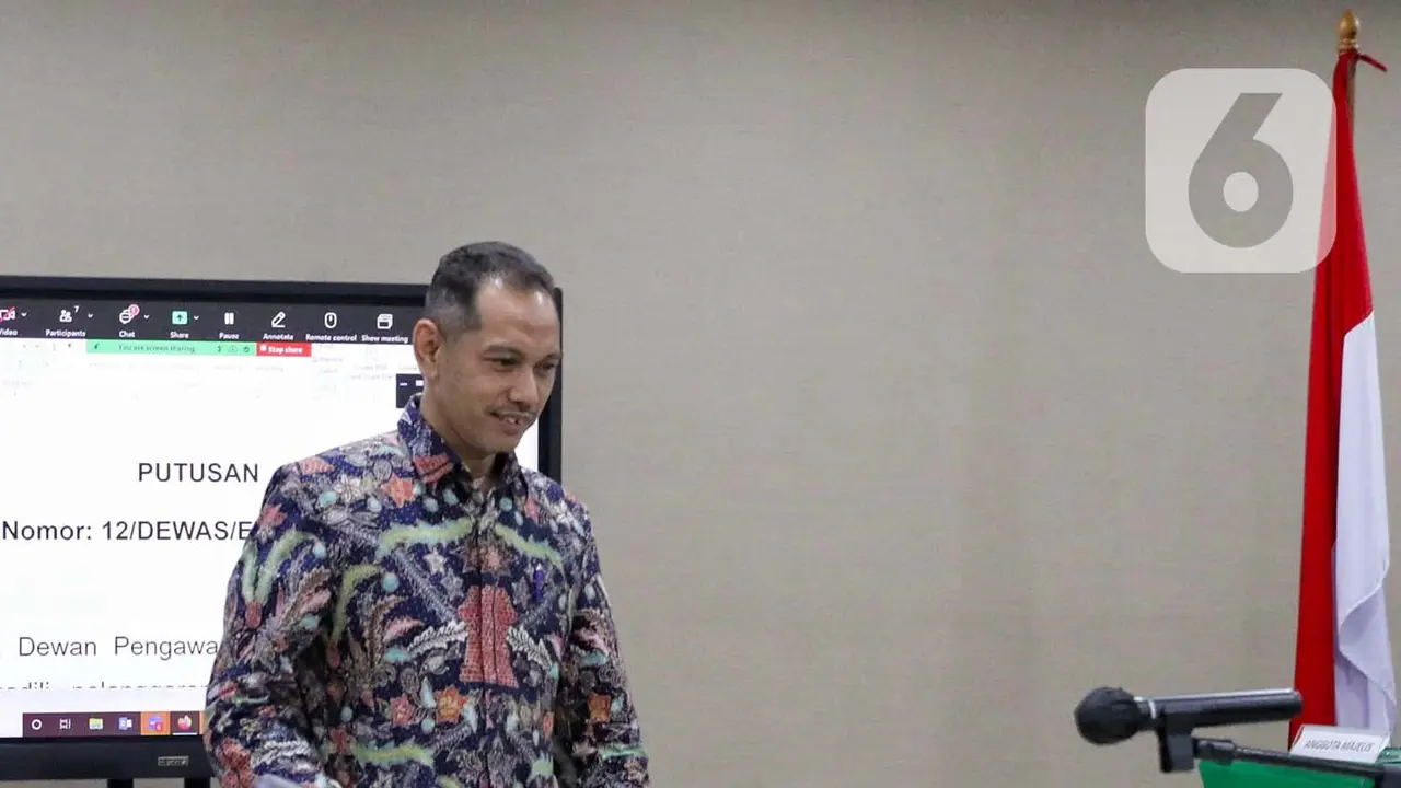 Terbukti Langgar Etik, Wakil Ketua KPK Nurul Ghufron Disanksi Teguran dan Potong Gaji
