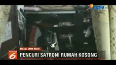 Saat pemilik pulang, kondisi rumah sudah berantakan dan perhiasan emas milik Lenca raib.