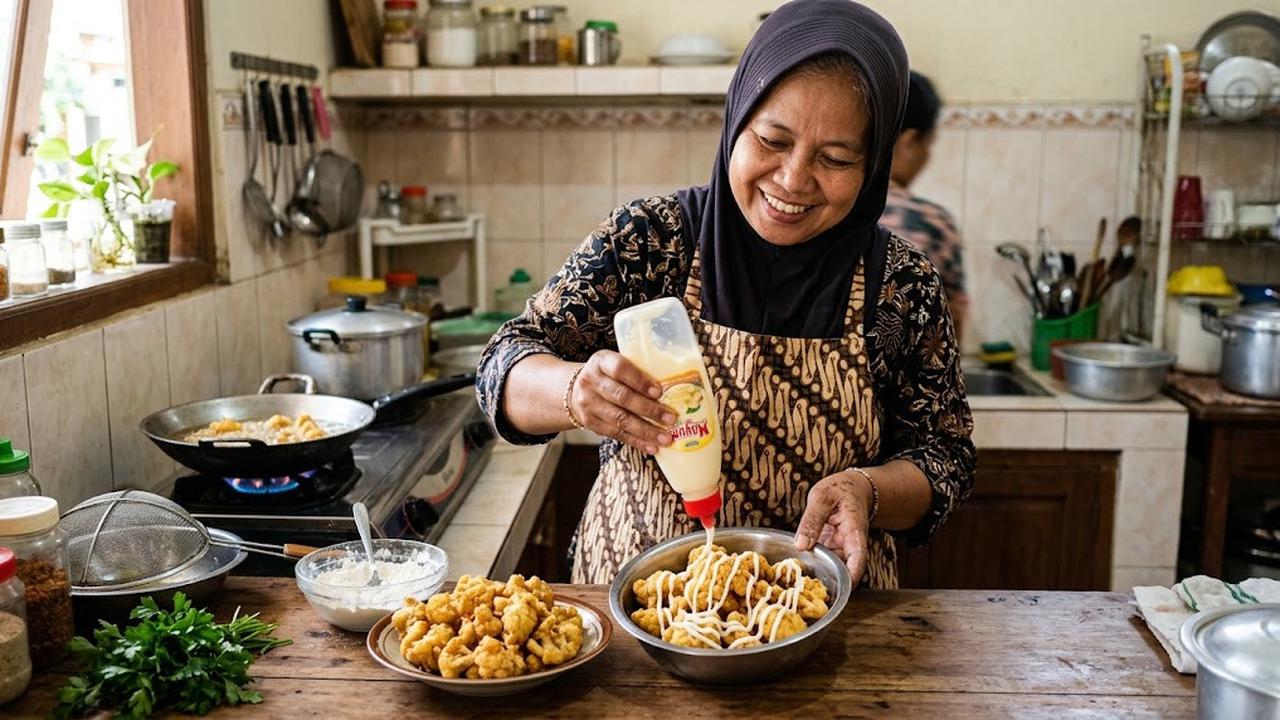 Resep Kembang Kol Goreng Tepung Renyah/AI Generated
