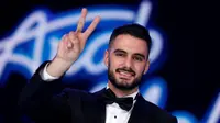 Pemuda Palestina Yaqoub Shaheen memenangkan ajang Arab Idol (Reuters)