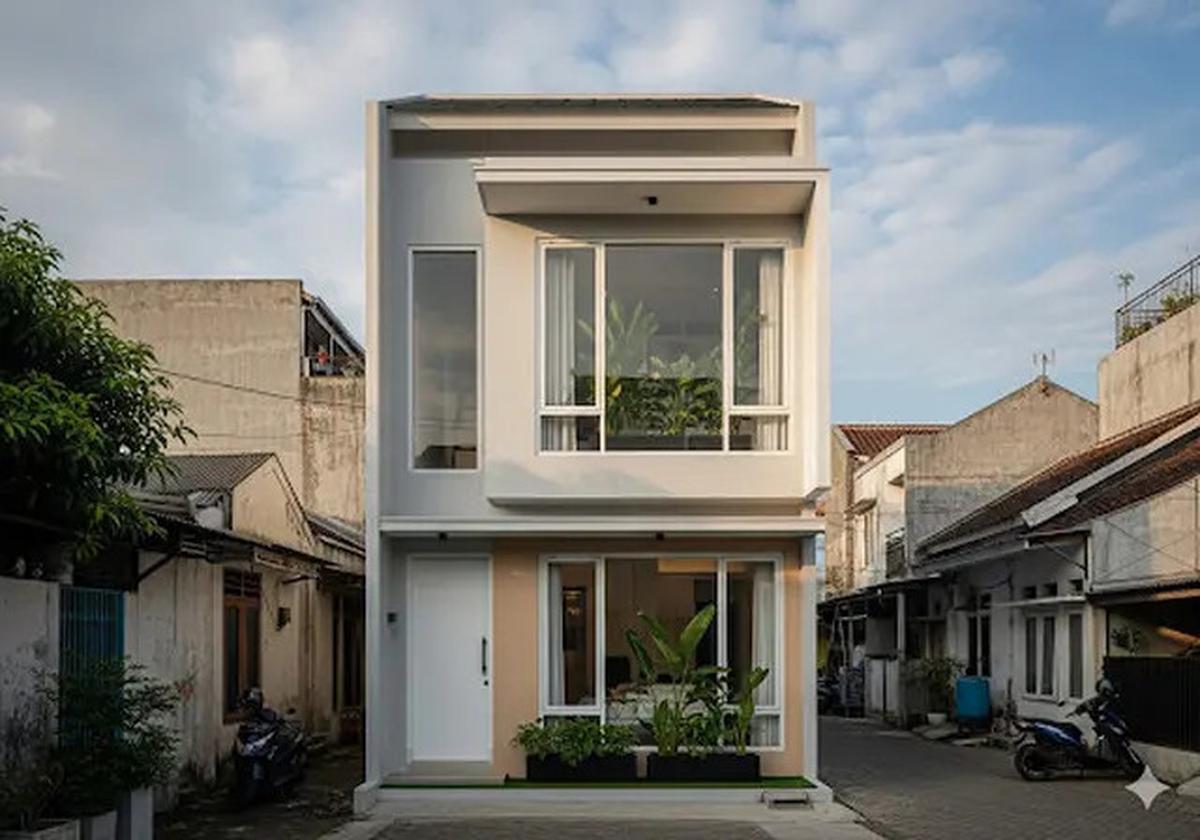 10 Inspirasi Rumah Sederhana 5x8 Meter 2 Lantai 2 Kamar yang Nyaman dan Elegan