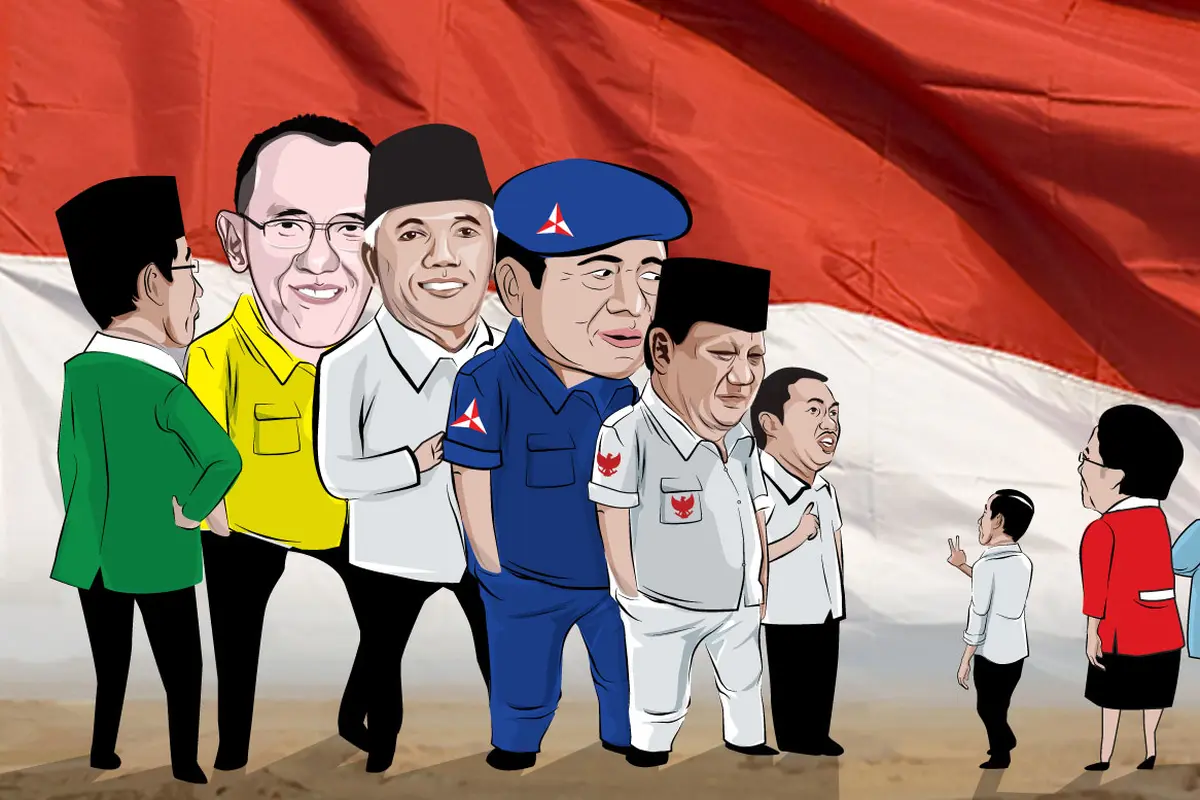 Prabowo Lawan Jokowi Bak Raksasa Goliat Vs Daud