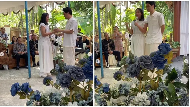 5 Tahun Pacaran, Ini 6 Momen Lamaran Mikha Angelo dan Pebulutangkis Gregoria Mariska