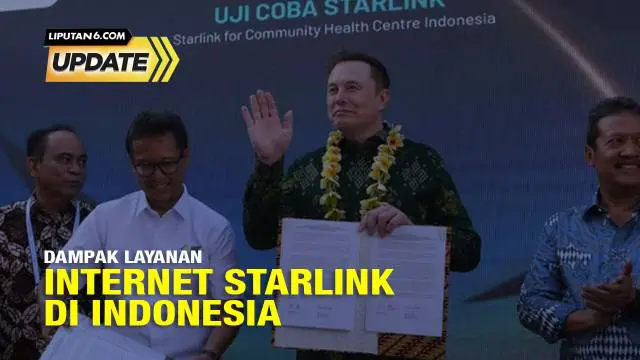 Elon Musk baru saja meresmikan layanan internet satelit miliknya, Starlink, di Indonesia--tepatnya di  Puskesmas Pembantu Sumerta Kelod, Kota Denpasar, Bali. Hadirnya layanan internet baru ini memberikan sejumlah pertanyaan, apakah Starlink berpotens...