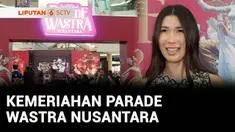 Parade Wastra Nusantara kembali hadir tahun ini, acara yang digelar di salah satu pusat perbelanjaan di Jakarta ini jadi perhatian pengunjung. Penampilan penyanyi Christie menambah daya pikat yang menghibur para pengunjung.
