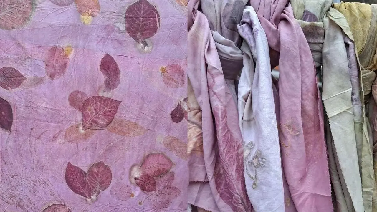 Cara Membuat Batik Ecoprint