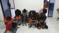 Delapan remaja mesum di Pinrang (Fauzan)