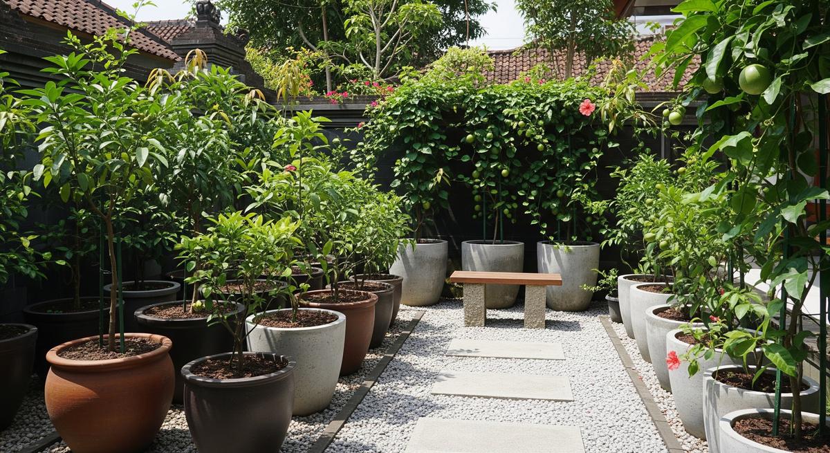 Cara Memilih Pot untuk Tanaman Buah (AI Generated)