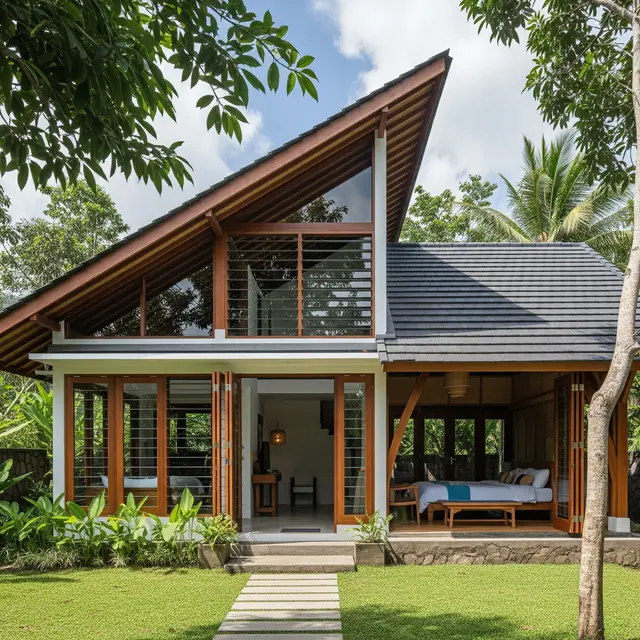 9 Inspirasi Rumah Sederhana Indah, Desain Minimalis Modern yang Memukau