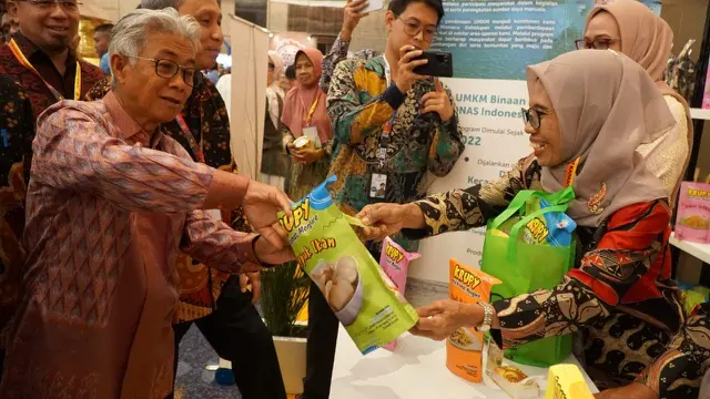 Forum Kapasitas Nasional III 2023 wilayah Jawa, Bali, Madura dan Nusa Tenggara yang dihelat SKK Migas di Surabaya menghadirkan 17 pelaku usaha kecil dan menengah binaan perusahaan operator migas atau KKKS (Kontraktor Kontrak Kerja Sama). (Dok SKK Migas)