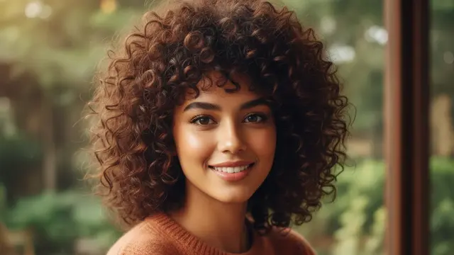Curly Wolf Cut with Volume (Gemini AI)