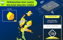 BMKG Peringatkan Potensi Peningkatan Curah Hujan di Malut, Warga Diminta Waspada Bencana Hidrometeorologi