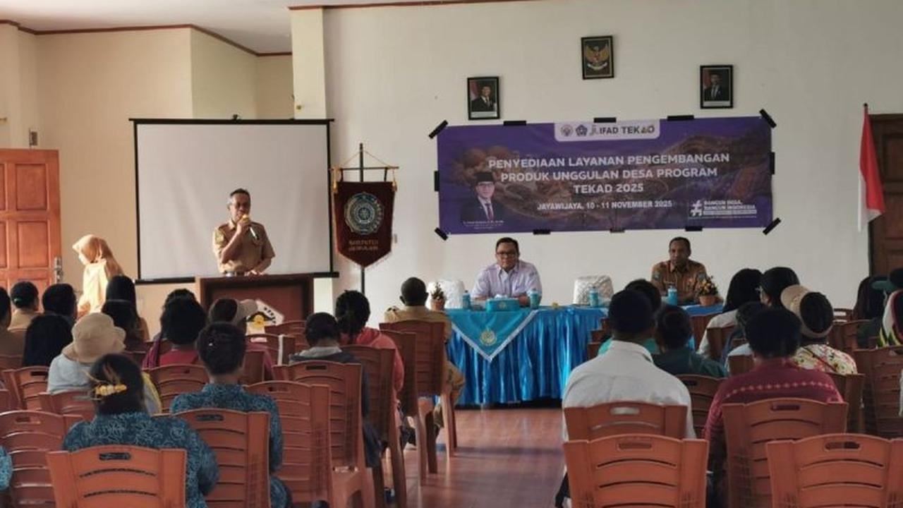 Dorong Ekonomi Lokal, Kemendes PDT Genjot Pengembangan Produk Lokal Jayawijaya