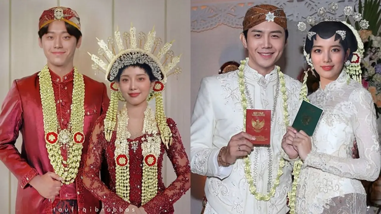 Editan Foto 6 Pasang Artis Korea Jika Menikah di Indonesia Ini Kocak