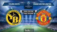Jadwal Liga Champions 2018-2019, Young Boys vs Manchester United. (Bola.com/Dody Iryawan)