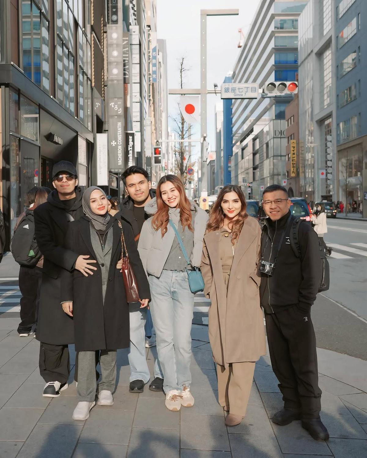 Triple Date, 7 Potret Ashanty, Aurel Hermansyah Dan Aaliyah Massaid Liburan ke Jepang Bareng Pasangan