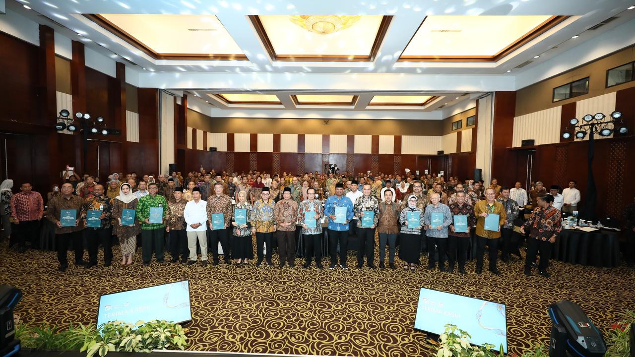 Pertemuan Tahunan Perbankan Syariah 2024 dengan tema “Akselerasi Pengembangan Perbankan Syariah Membangun Negeri”. (Foto: OJK)