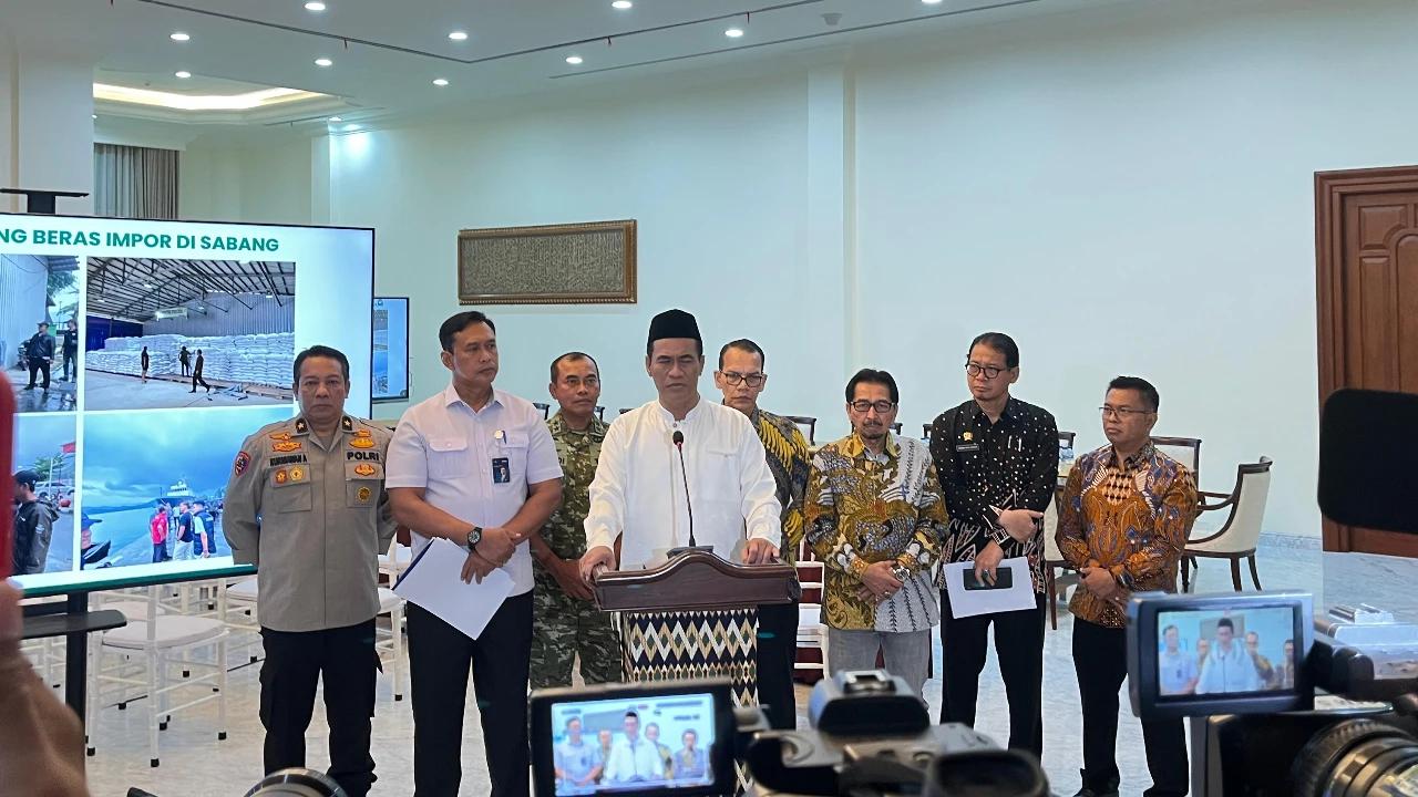 Mentan Amran: Aceh Surplus Beras 871.000 Ton, Tidak Perlu Impor