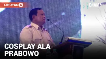 Kampanye di Lampung, Prabowo Cosplay Jadi Orang yang Mudah Emosi