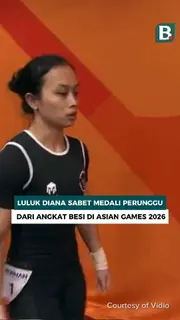 Luluk Diana sabet medali perunggu dari angkat besi Asian Games 2026