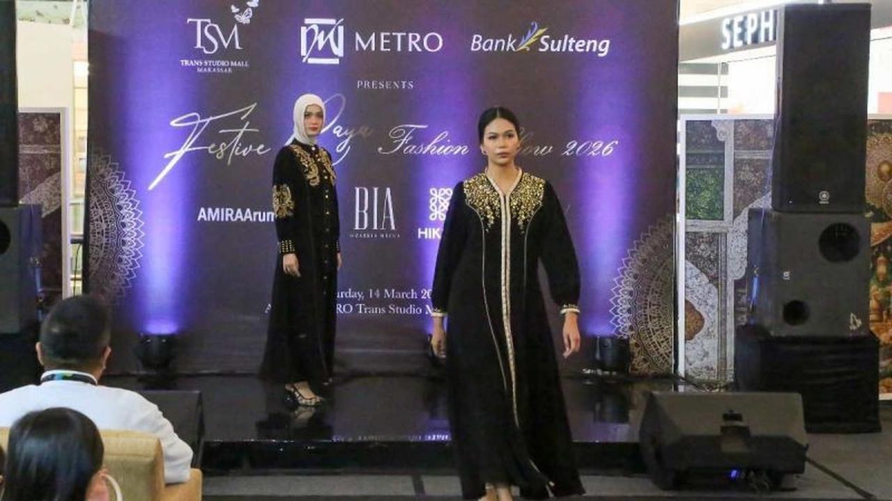 Penguatan Ekonomi Kreatif Makassar Didorong Lewat Festive Raya Fashion Show 2026
